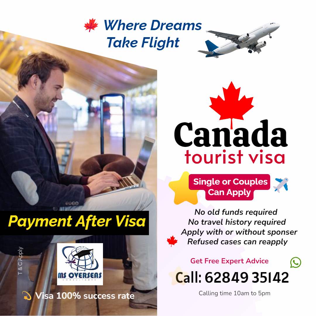 Canada tourist visa where dream take flight